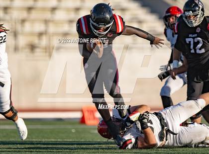 Thumbnail 2 in Woodland Christian vs. Banning (CIF State Division 5-A Final) photogallery.