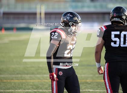Thumbnail 2 in Woodland Christian vs. Banning (CIF State Division 5-A Final) photogallery.
