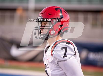 Thumbnail 2 in Woodland Christian vs. Banning (CIF State Division 5-A Final) photogallery.