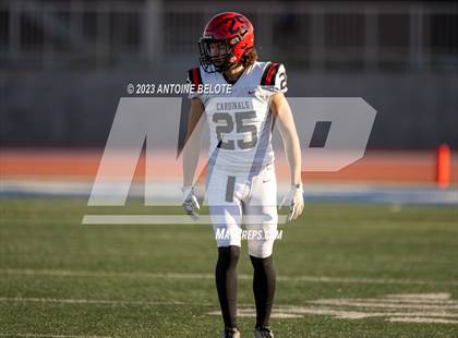 Thumbnail 1 in Woodland Christian vs. Banning (CIF State Division 5-A Final) photogallery.