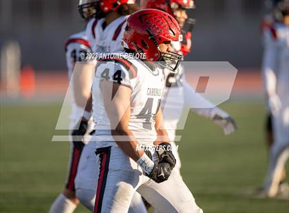 Thumbnail 1 in Woodland Christian vs. Banning (CIF State Division 5-A Final) photogallery.