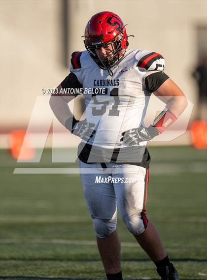 Thumbnail 3 in Woodland Christian vs. Banning (CIF State Division 5-A Final) photogallery.