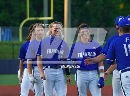Thumbnail 1 in Franklin Community vs. Mooresville (Sectional First Round) photogallery.