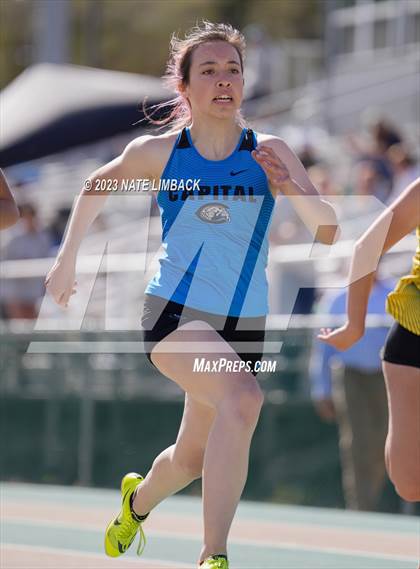 Thumbnail 3 in Larry Baca Memorial Invitational Track Meet photogallery.