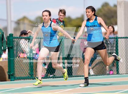 Thumbnail 2 in Larry Baca Memorial Invitational Track Meet photogallery.