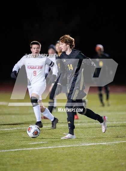 Thumbnail 1 in Liberty Common vs. Jefferson Academy (CHSAA 3A Semifinal Playoff) photogallery.