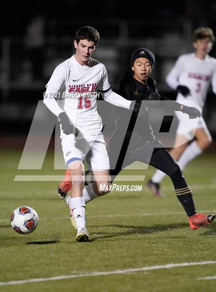 Thumbnail 3 in Liberty Common vs. Jefferson Academy (CHSAA 3A Semifinal Playoff) photogallery.