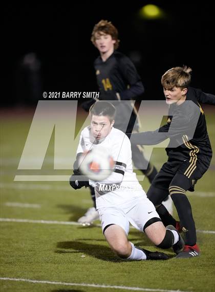 Thumbnail 1 in Liberty Common vs. Jefferson Academy (CHSAA 3A Semifinal Playoff) photogallery.