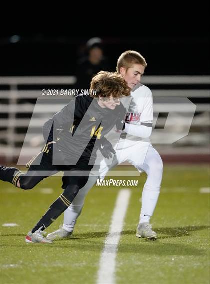 Thumbnail 1 in Liberty Common vs. Jefferson Academy (CHSAA 3A Semifinal Playoff) photogallery.