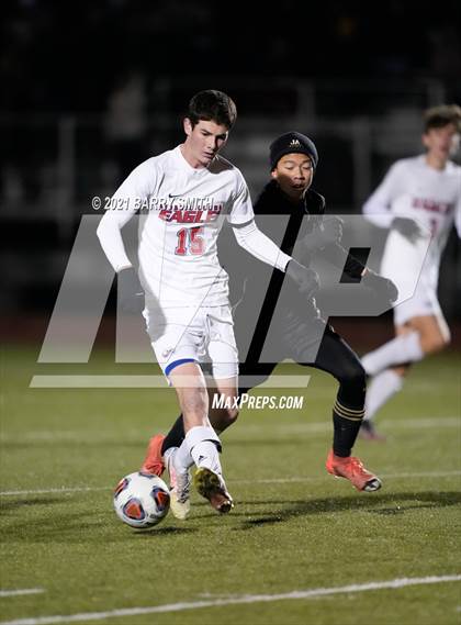 Thumbnail 2 in Liberty Common vs. Jefferson Academy (CHSAA 3A Semifinal Playoff) photogallery.
