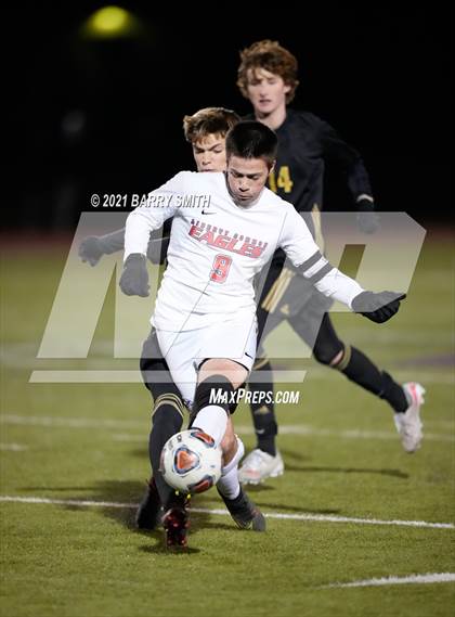 Thumbnail 3 in Liberty Common vs. Jefferson Academy (CHSAA 3A Semifinal Playoff) photogallery.
