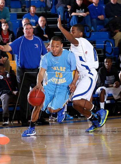 Thumbnail 1 in Bunnell vs Kolbe Cathedral (SWC Semifinal) photogallery.