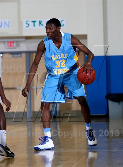 Thumbnail 2 in Bunnell vs Kolbe Cathedral (SWC Semifinal) photogallery.