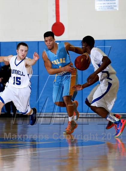 Thumbnail 2 in Bunnell vs Kolbe Cathedral (SWC Semifinal) photogallery.