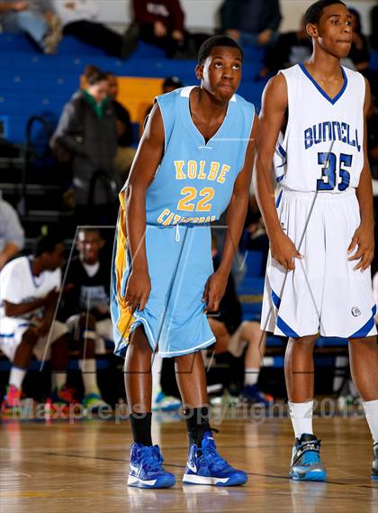Thumbnail 1 in Bunnell vs Kolbe Cathedral (SWC Semifinal) photogallery.