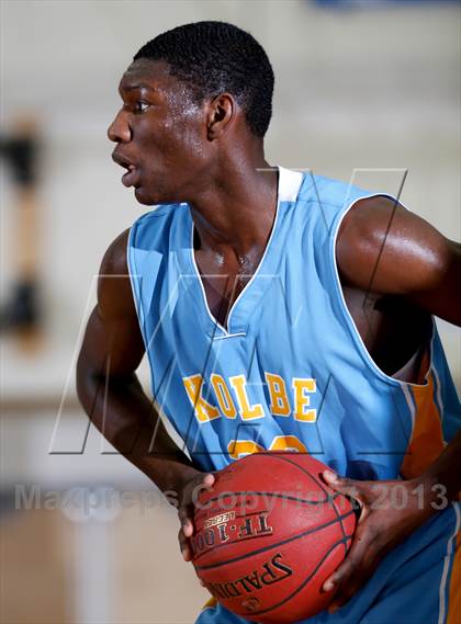 Thumbnail 2 in Bunnell vs Kolbe Cathedral (SWC Semifinal) photogallery.