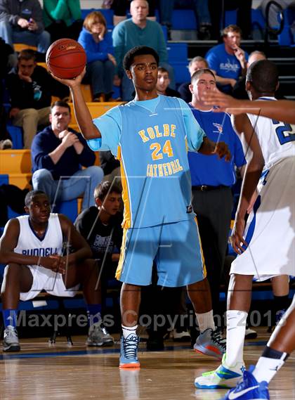 Thumbnail 2 in Bunnell vs Kolbe Cathedral (SWC Semifinal) photogallery.