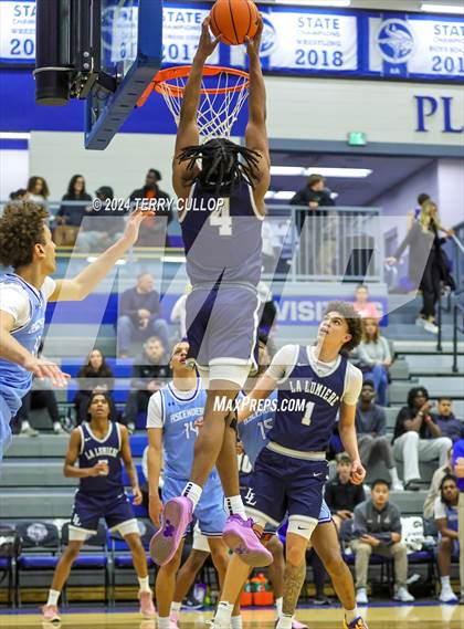 Thumbnail 3 in IMG Academy vs. LA Lumiere (5 for the Fight National Hoopfest) photogallery.