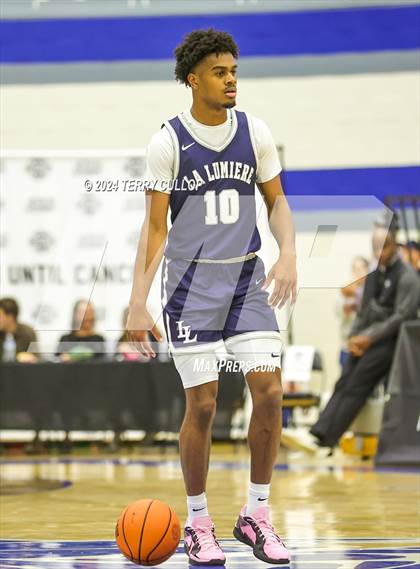 Thumbnail 2 in IMG Academy vs. LA Lumiere (5 for the Fight National Hoopfest) photogallery.