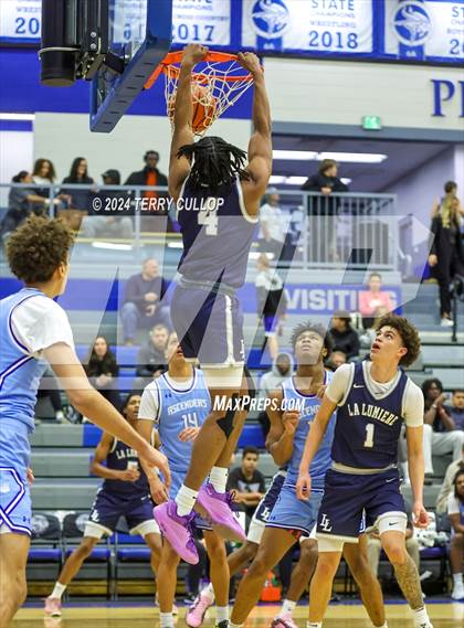 Thumbnail 2 in IMG Academy vs. LA Lumiere (5 for the Fight National Hoopfest) photogallery.
