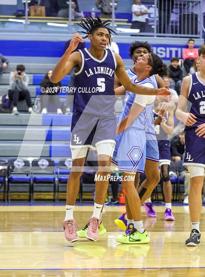 Thumbnail 1 in IMG Academy vs. LA Lumiere (5 for the Fight National Hoopfest) photogallery.