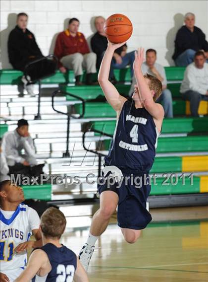 Thumbnail 2 in St. Bernard vs. Marin Catholic (National Prep Classic) photogallery.