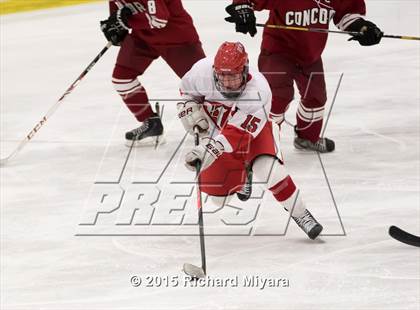 Thumbnail 3 in Concord vs Pinkerton (NHIAA D1 Semifinal) photogallery.
