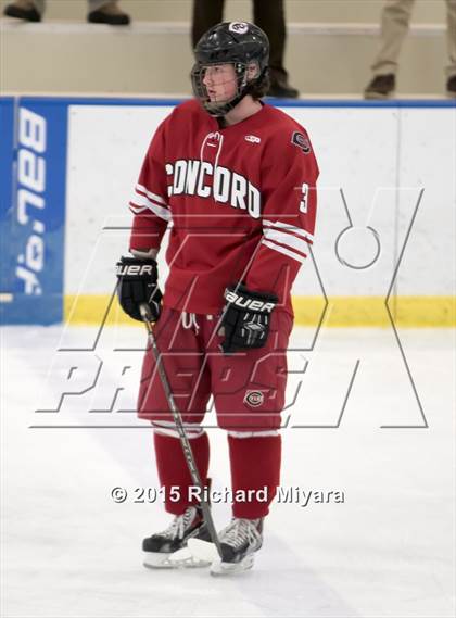 Thumbnail 2 in Concord vs Pinkerton (NHIAA D1 Semifinal) photogallery.