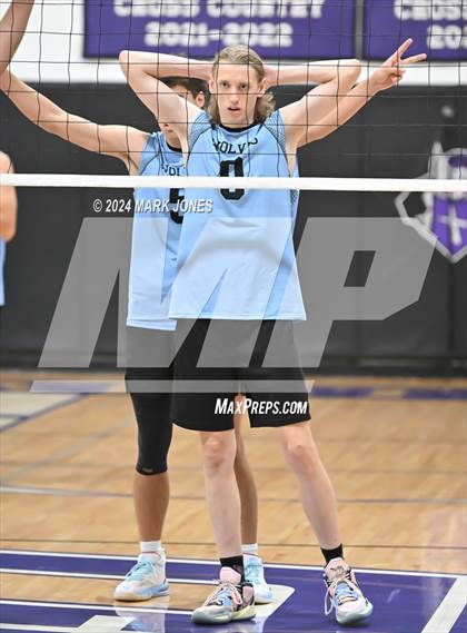 Thumbnail 2 in Estrella Foothills @ Northwest Christian (AIA 4A Semifinal) photogallery.