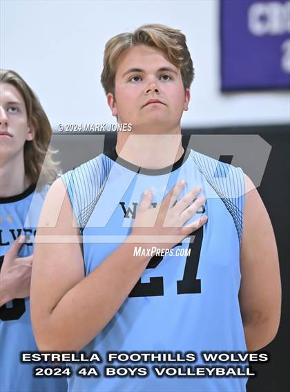 Thumbnail 2 in Estrella Foothills @ Northwest Christian (AIA 4A Semifinal) photogallery.