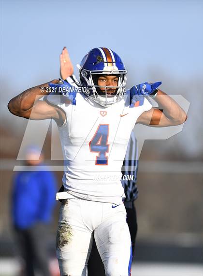 Thumbnail 2 in East St. Louis @ Crete-Monee (IHSA Class 6A Semifinal) photogallery.