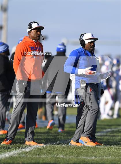 Thumbnail 1 in East St. Louis @ Crete-Monee (IHSA Class 6A Semifinal) photogallery.