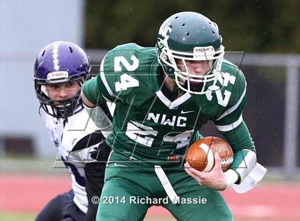Thumbnail 2 in North Branford @ Northwest Catholic (CIAC Class S-Small Semifinal) photogallery.