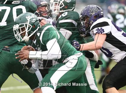 Thumbnail 1 in North Branford @ Northwest Catholic (CIAC Class S-Small Semifinal) photogallery.