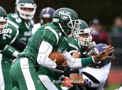 Thumbnail 2 in North Branford @ Northwest Catholic (CIAC Class S-Small Semifinal) photogallery.