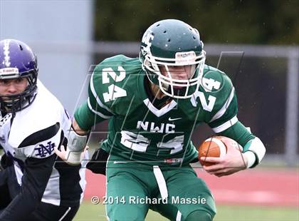 Thumbnail 3 in North Branford @ Northwest Catholic (CIAC Class S-Small Semifinal) photogallery.