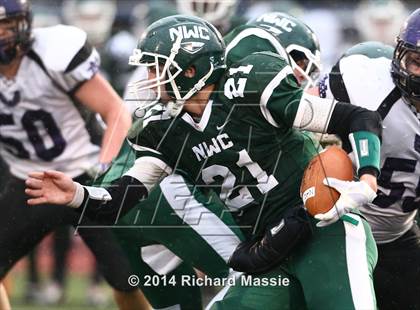 Thumbnail 2 in North Branford @ Northwest Catholic (CIAC Class S-Small Semifinal) photogallery.