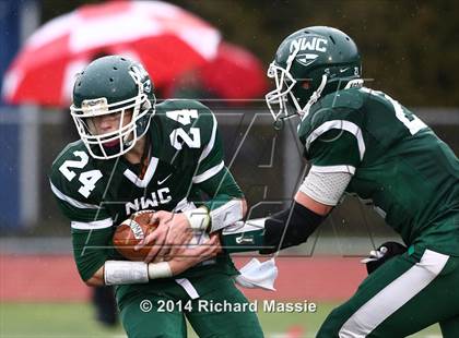 Thumbnail 3 in North Branford @ Northwest Catholic (CIAC Class S-Small Semifinal) photogallery.