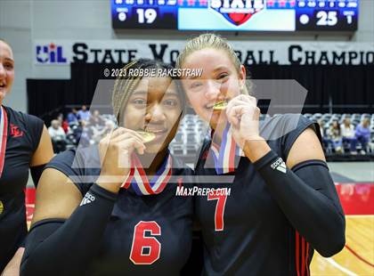 Thumbnail 1 in Liberty Hill vs. Lovejoy (UIL 5A Volleyball Final Medal Ceremony) photogallery.