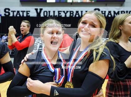 Thumbnail 3 in Liberty Hill vs. Lovejoy (UIL 5A Volleyball Final Medal Ceremony) photogallery.