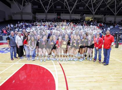 Thumbnail 2 in Liberty Hill vs. Lovejoy (UIL 5A Volleyball Final Medal Ceremony) photogallery.