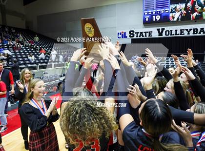 Thumbnail 3 in Liberty Hill vs. Lovejoy (UIL 5A Volleyball Final Medal Ceremony) photogallery.