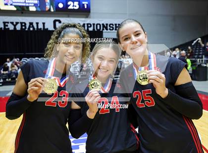 Thumbnail 3 in Liberty Hill vs. Lovejoy (UIL 5A Volleyball Final Medal Ceremony) photogallery.