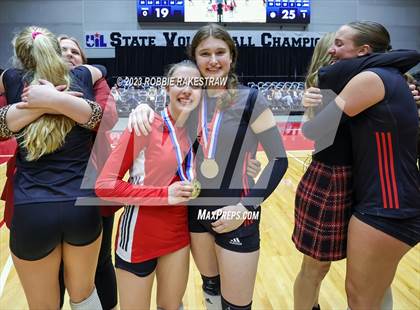 Thumbnail 3 in Liberty Hill vs. Lovejoy (UIL 5A Volleyball Final Medal Ceremony) photogallery.
