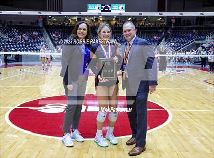 Thumbnail 3 in Liberty Hill vs. Lovejoy (UIL 5A Volleyball Final Medal Ceremony) photogallery.