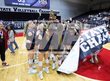 Thumbnail 3 in Liberty Hill vs. Lovejoy (UIL 5A Volleyball Final Medal Ceremony) photogallery.