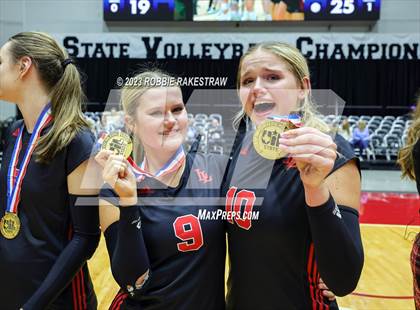 Thumbnail 2 in Liberty Hill vs. Lovejoy (UIL 5A Volleyball Final Medal Ceremony) photogallery.
