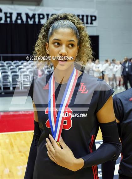 Thumbnail 1 in Liberty Hill vs. Lovejoy (UIL 5A Volleyball Final Medal Ceremony) photogallery.