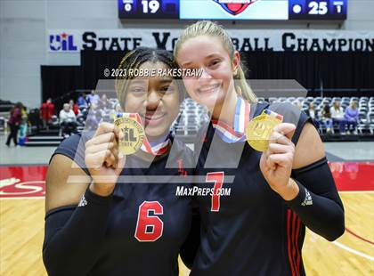 Thumbnail 3 in Liberty Hill vs. Lovejoy (UIL 5A Volleyball Final Medal Ceremony) photogallery.