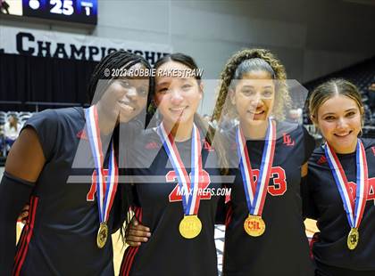Thumbnail 3 in Liberty Hill vs. Lovejoy (UIL 5A Volleyball Final Medal Ceremony) photogallery.